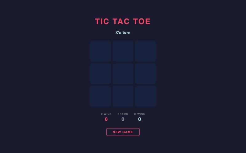 Tic Tac Toe template