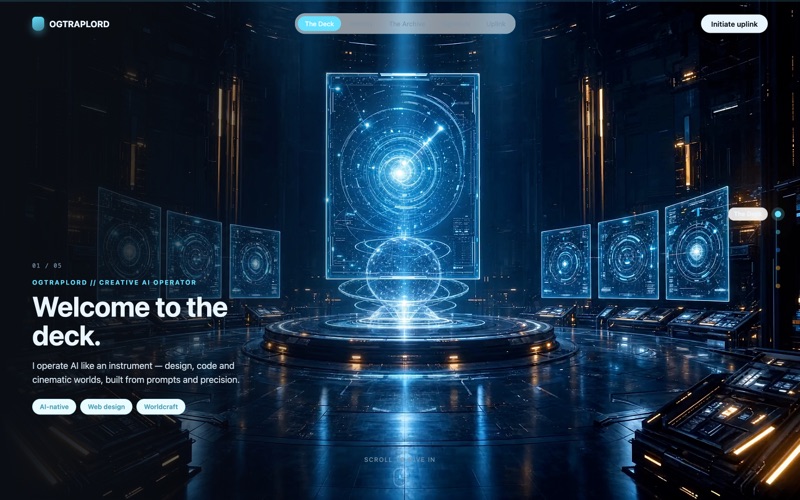 Jarvis Folio template
