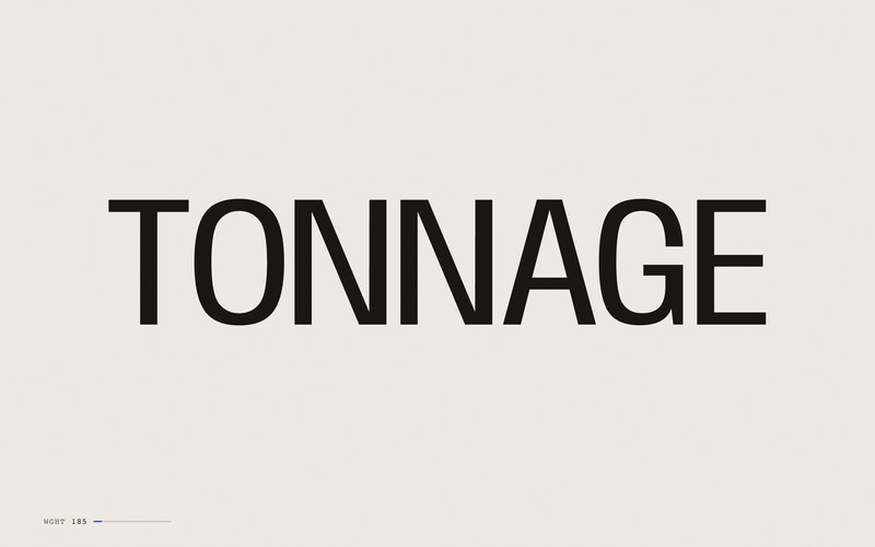 TONNAGE template