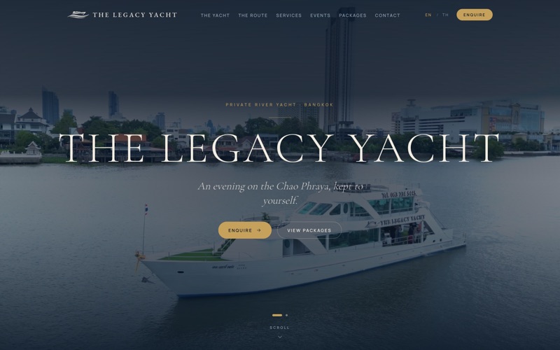 Yacht Charter template