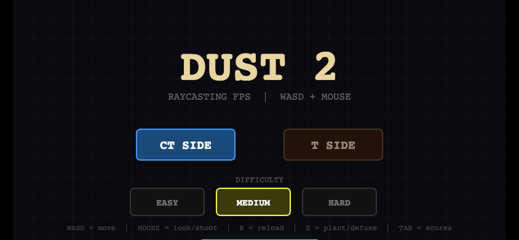 2D DUST 2 &mdash; Mobile &mdash; landscape