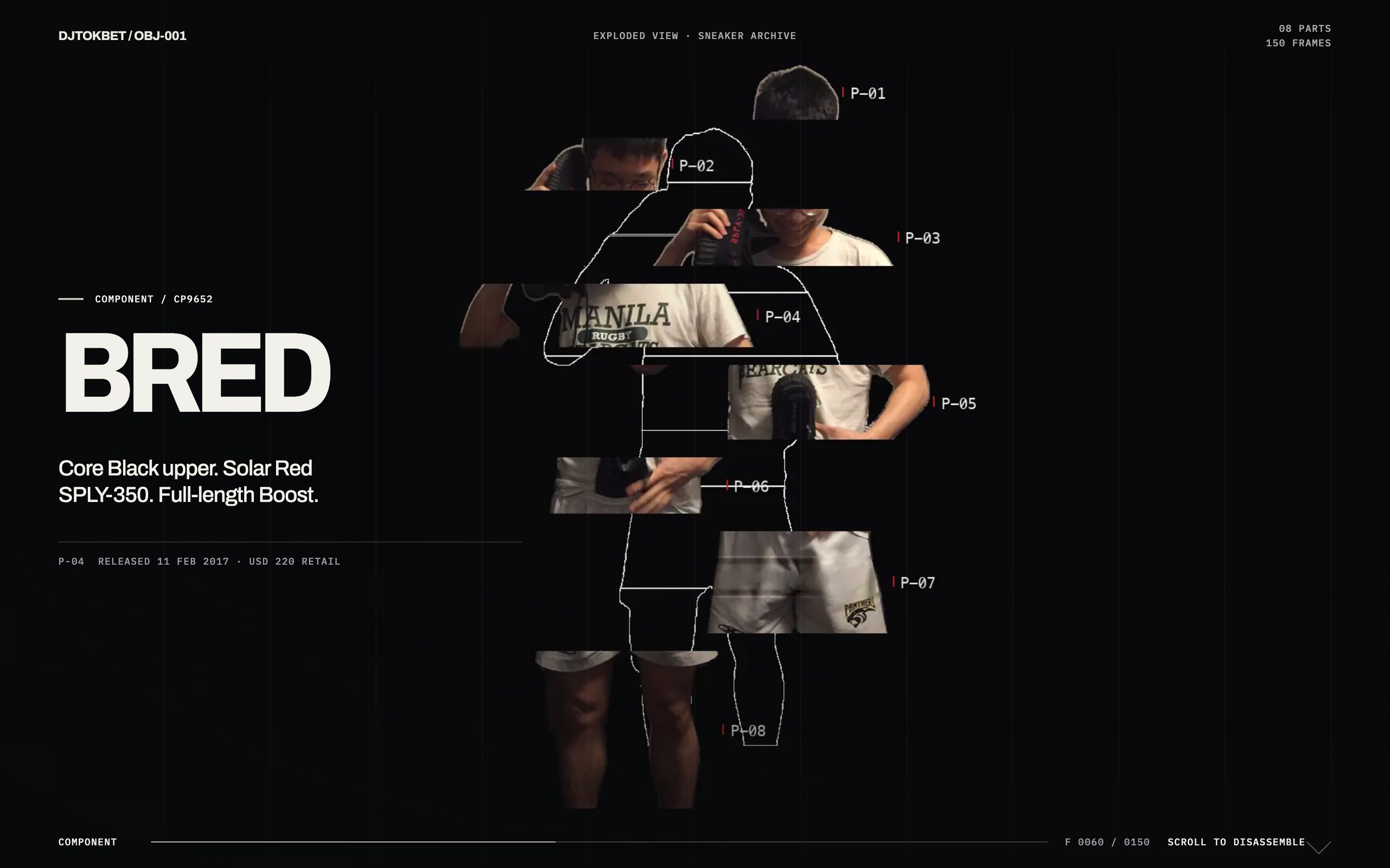DJTOKBET &mdash; EXPLODED VIEW &mdash; Second beat of the flight