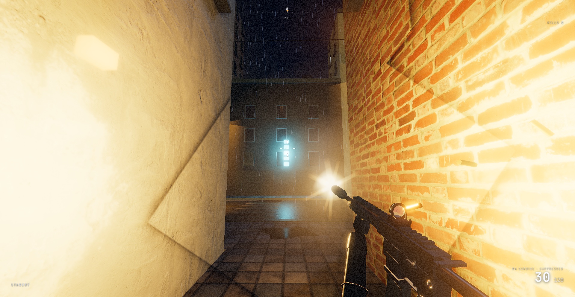 Operation Blackout &mdash; Muzzle flash in the alley