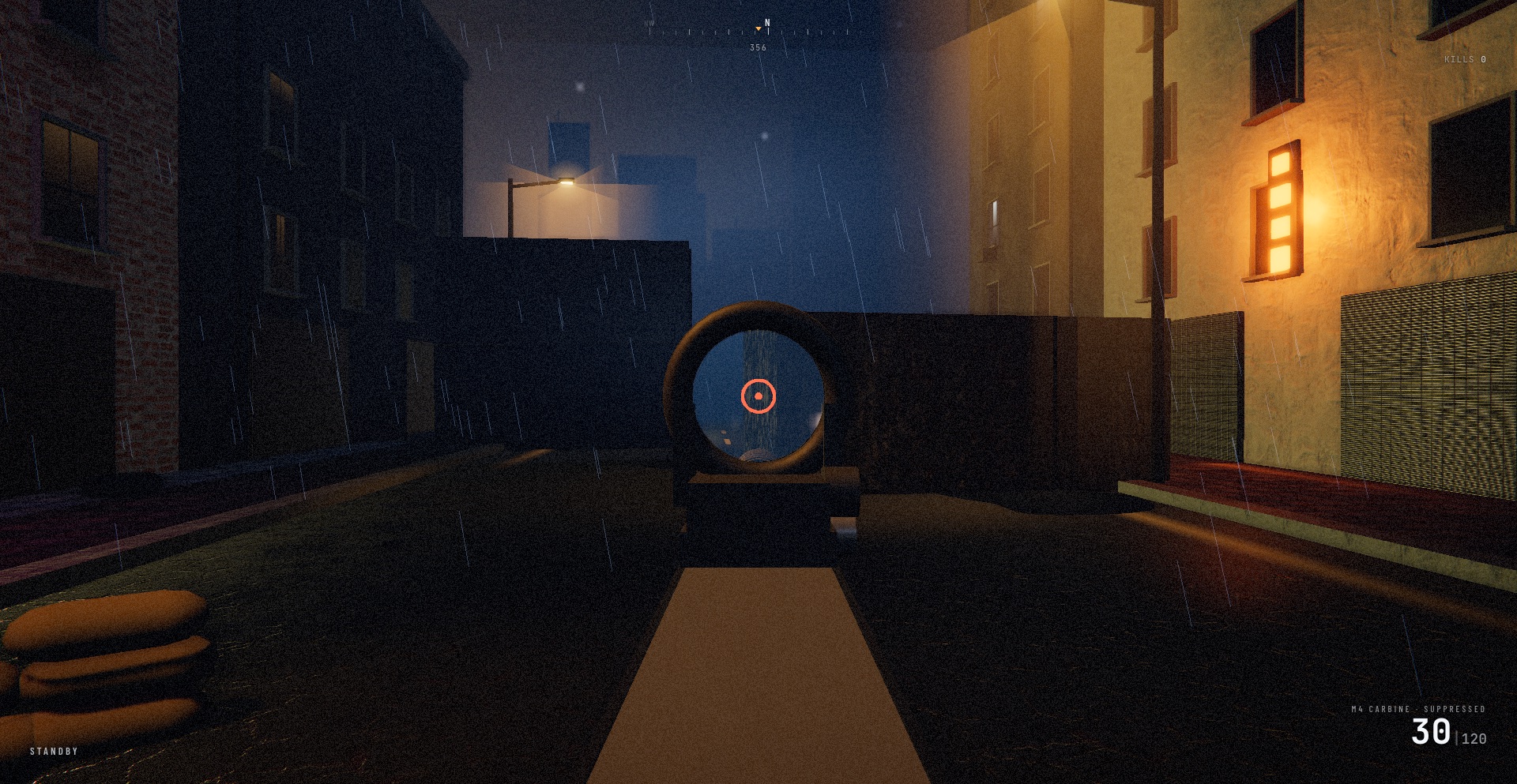 Operation Blackout &mdash; Aiming down the optic