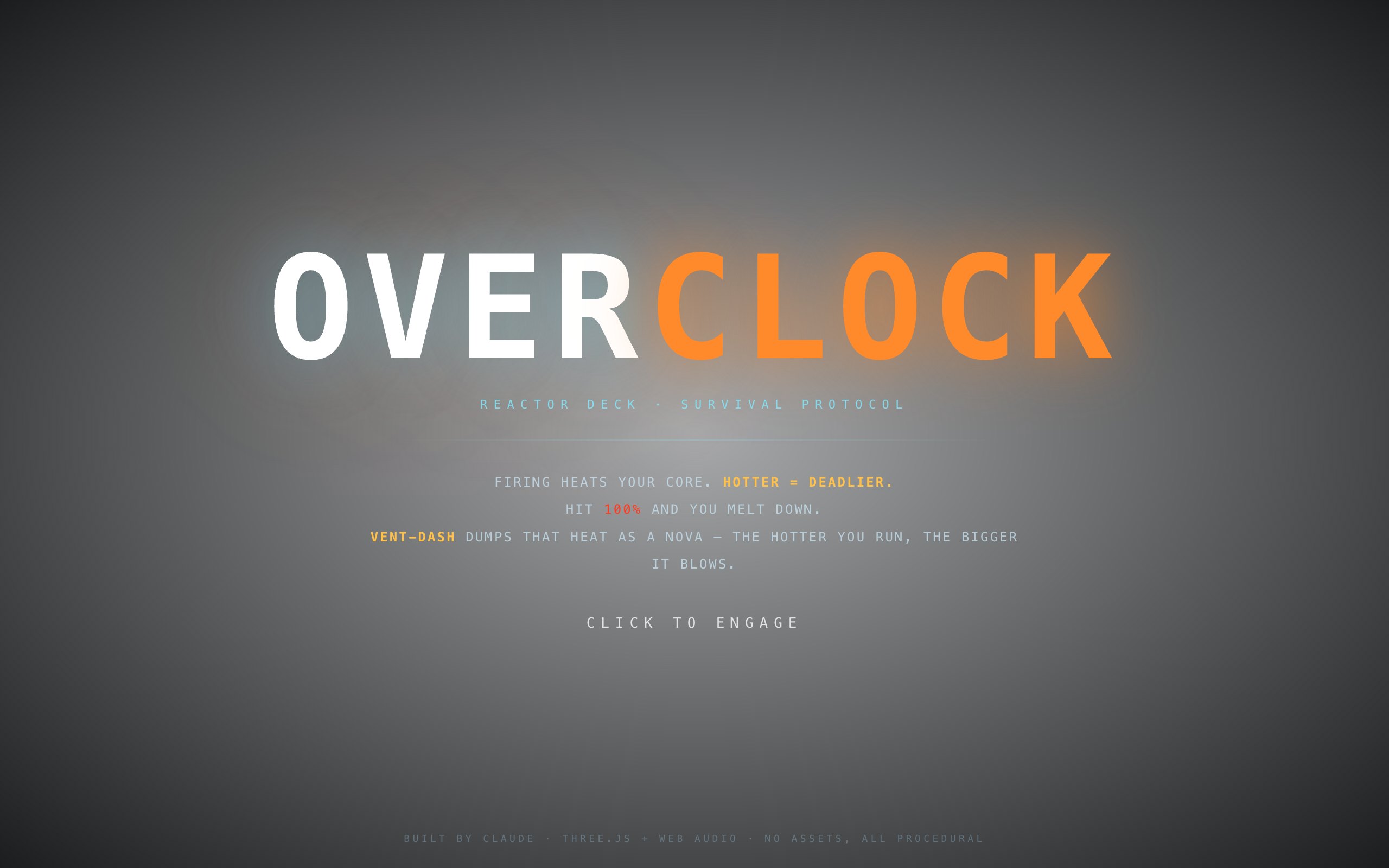 Overclock — The reactor deck — click to engage