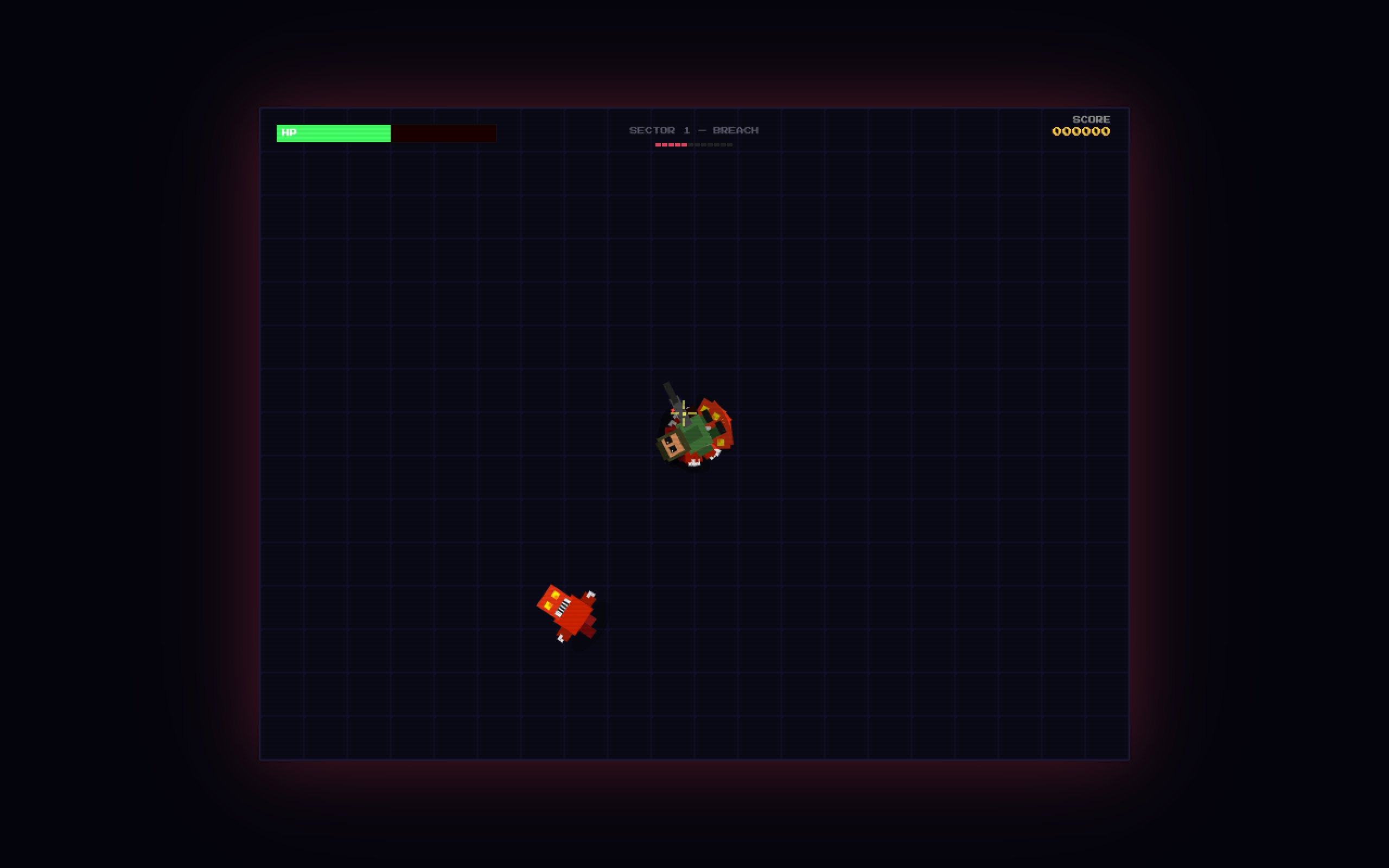 Retro Gunner &mdash; Deeper in &mdash; runners and tanks together