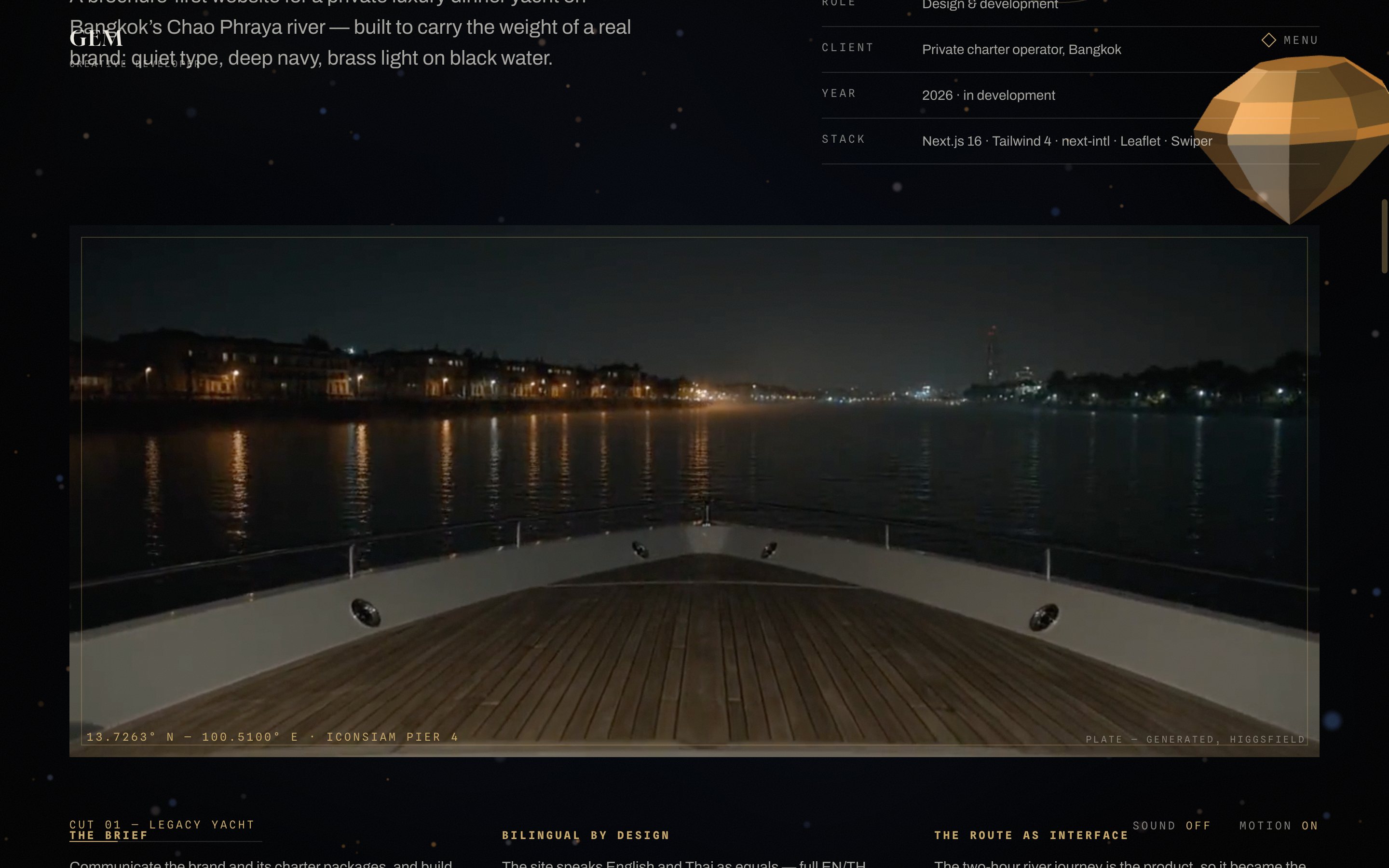Showcase Portfolio &mdash; Second section