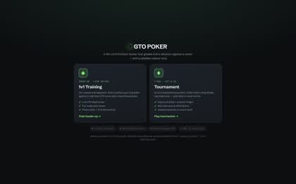 Gto template card
