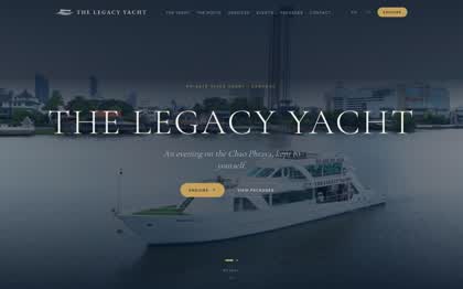 Yacht template card