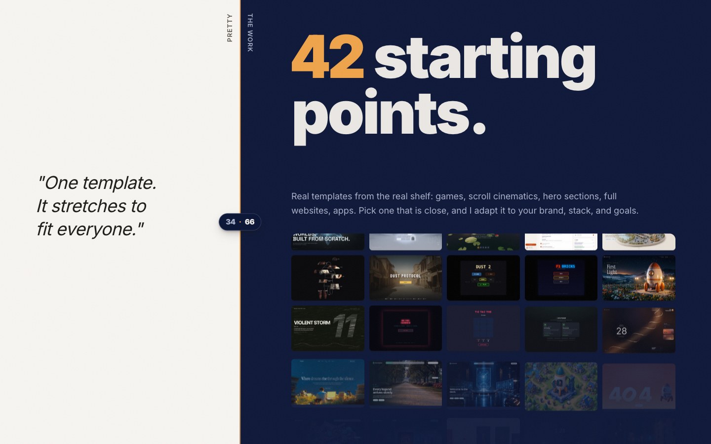 Scroll Craft — Acts deep — the ground has changed colour twice by now